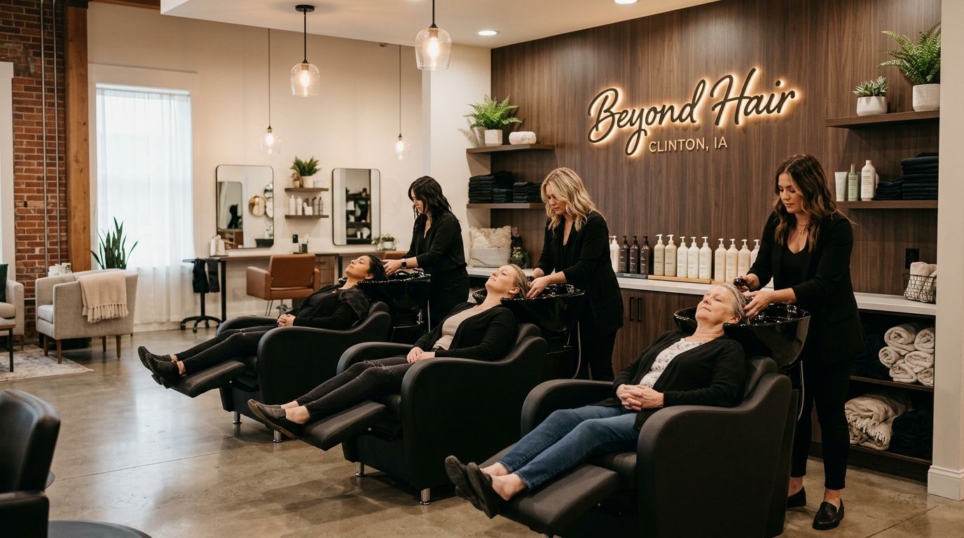Illustration of Beyond Hair, beauty salon in Clinton, IA, photo 3 of 6