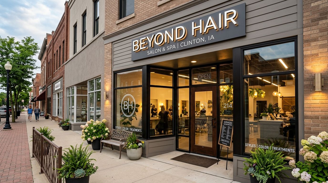 Illustration of Beyond Hair, beauty salon in Clinton, IA, photo 5 of 6